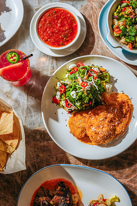 Maria's Mexican Kitchen Food & Interior